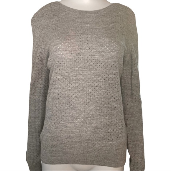 A.P.C. Paris Merino Wool Crewneck Grey Sweater - Picture 1 of 14